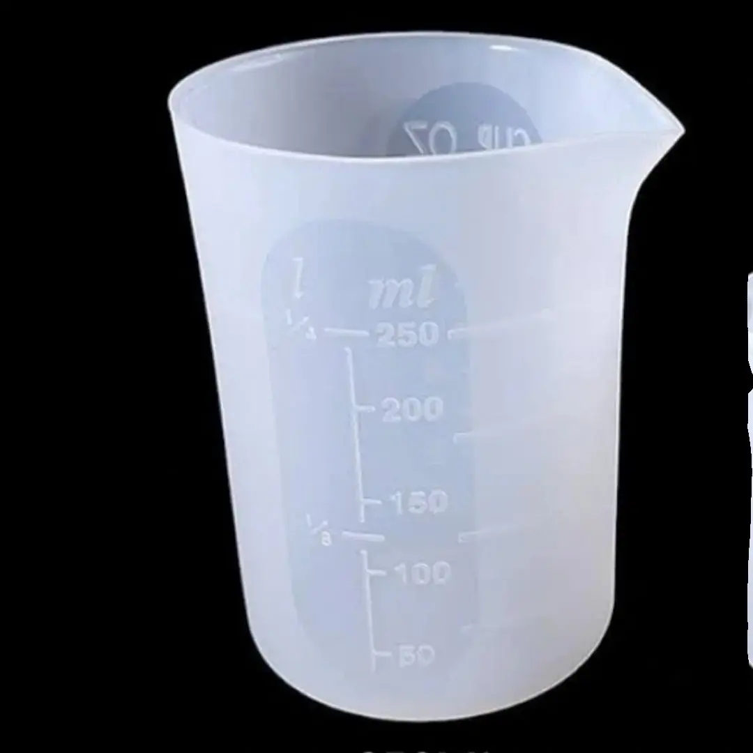 250ml Measuring And Mixing Cup With 1 Mixing Sticks