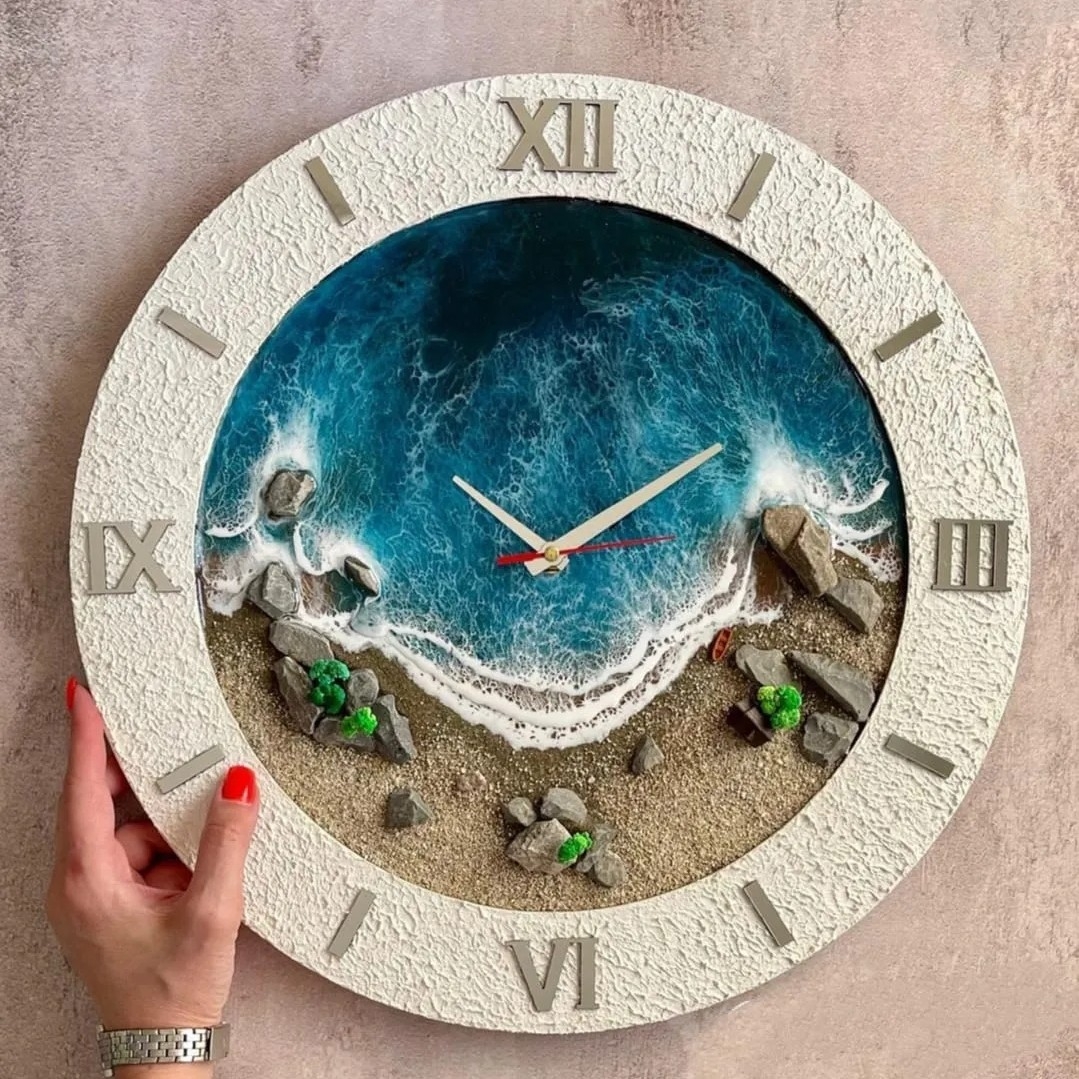 Clock MDF With Border Frame