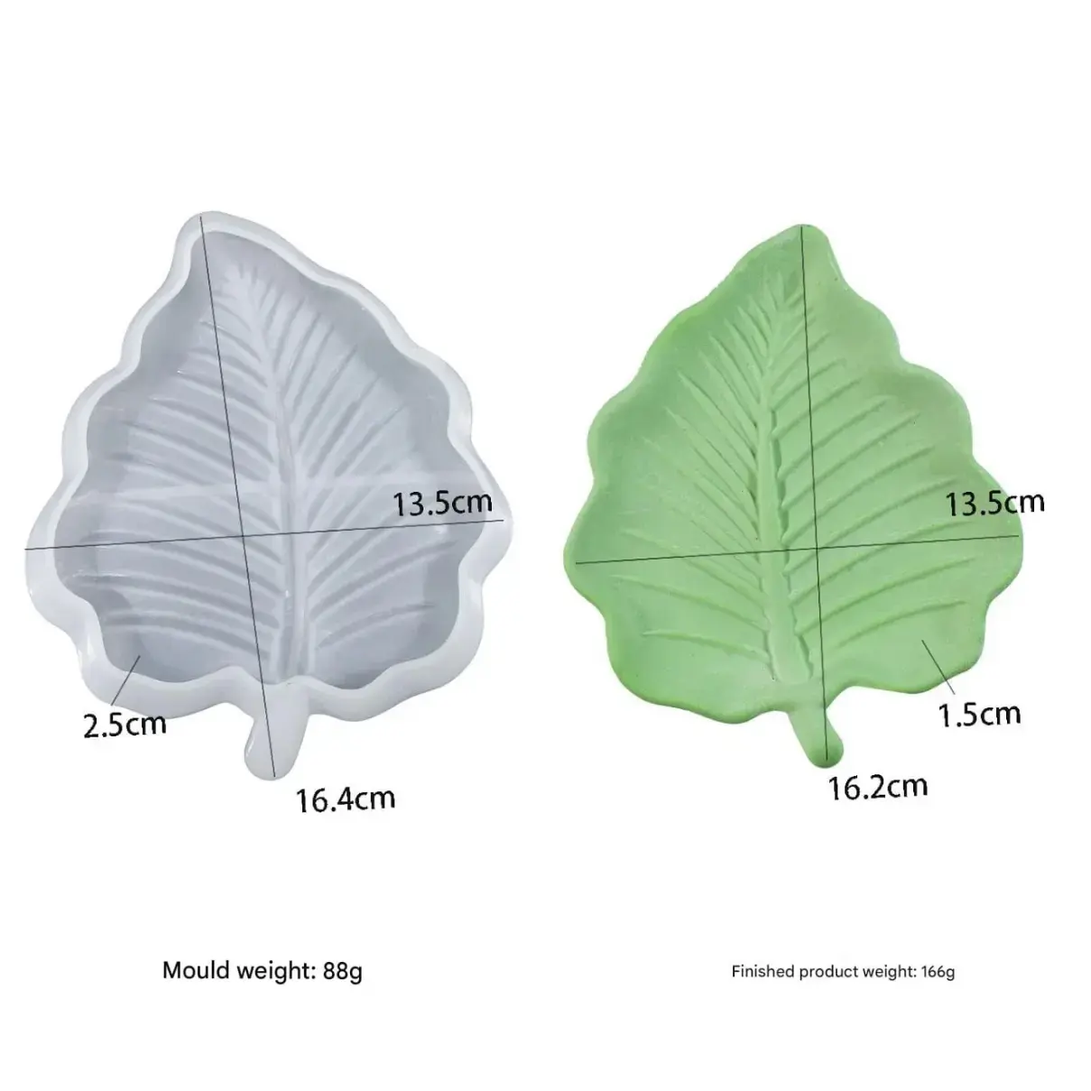 Leaf Shaped Tray Mould