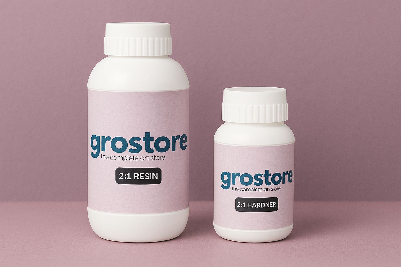 Resin &amp; Hardener 2:1