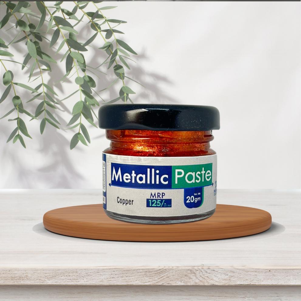 Grostore Metallic Paste – Copper 20gms